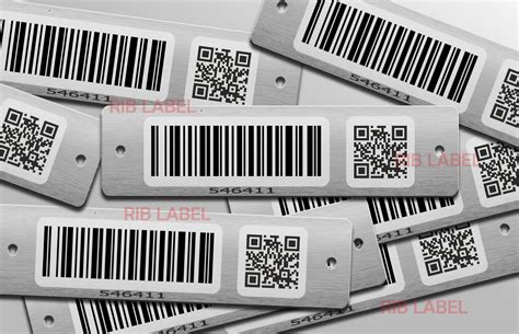 rfid tag on metal|metal barcode label printer.